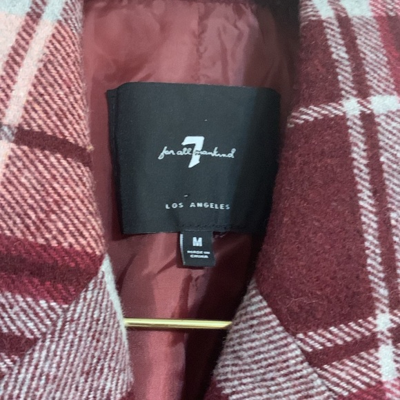 7 for All Mankind Double-breasted Peacoat - Picture 5 of 7